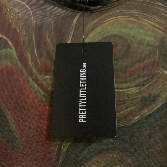 New Pretty Little Thing Sheer Top - Picture 5 of 5